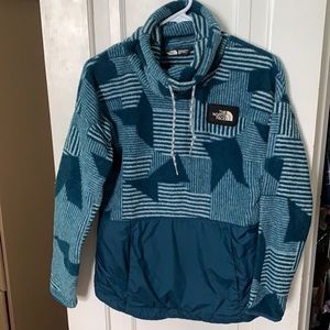The North Face cowlneck fleece pullover